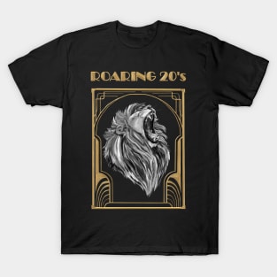 Golden Age of the Roaring 20's Lion T-Shirt